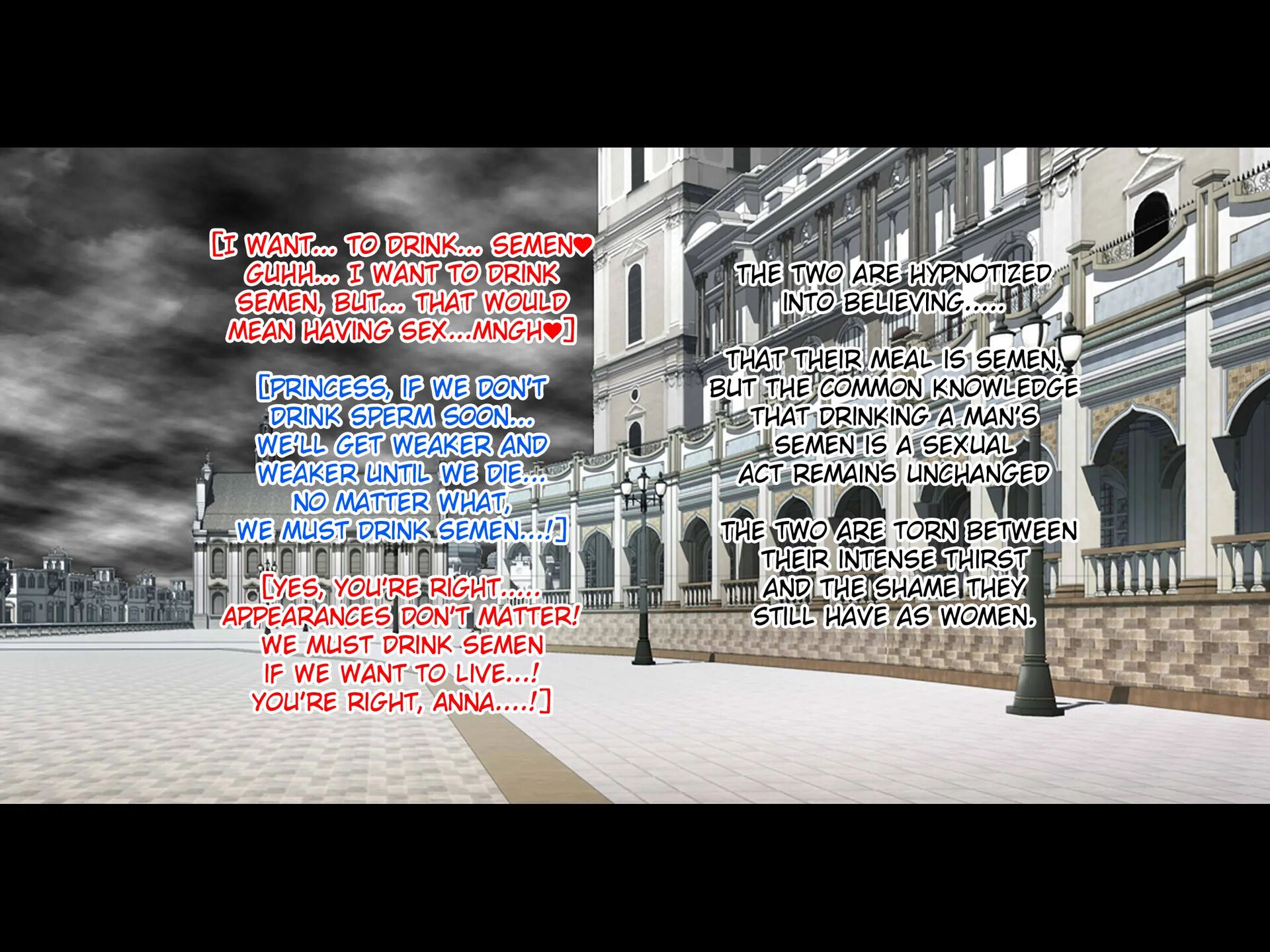 Oujo & Onna Kishi W Dogehin Roshutsu ~chijoku No Misemono Dorei~ Chapter 2000 Page 91